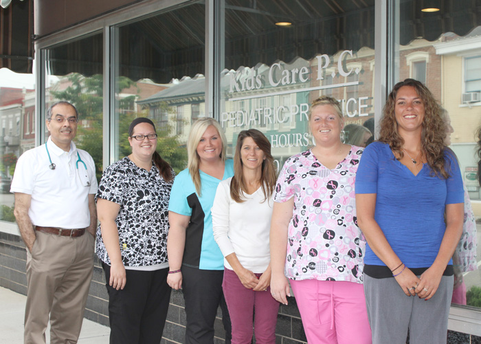 Image of the staff at Kids Care PC.